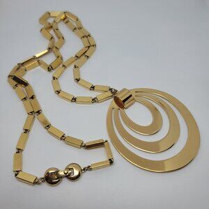 Vintage "Tournee" Necklace by Monet Circa 1966